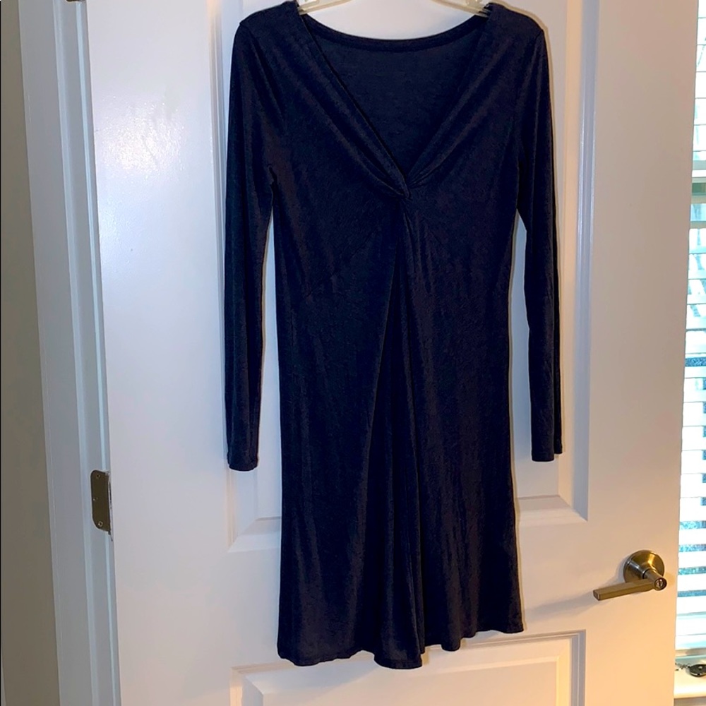 Long blue BCBG shirt